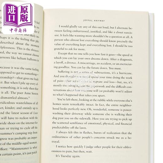 【中商原版】依然喜悦 英文原版 Joyful Anyway Kate Bowler 一切皆有因作者 国际流行小说 商品图2