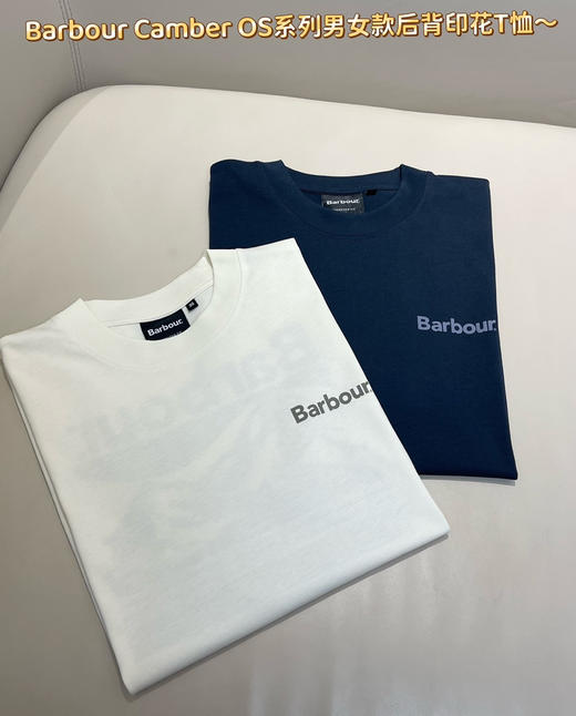 原单Barbour 男女款后背印花T恤070801 商品图7