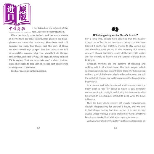 【中商原版】都怪我的大脑 揭秘青少年大脑的奇妙之处 青春期大脑机制科普 Blame My Brain 英文原版 Nicola Morgan 商品图1