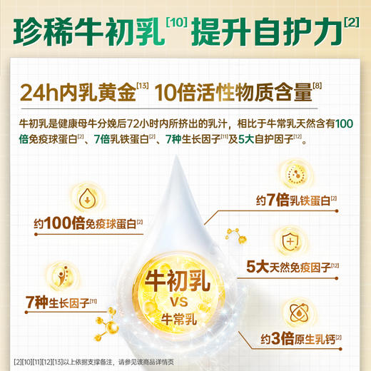 【科学搭配】飞鹤爱本 牛初乳营养粉 28g*20小袋/盒 含18种科学营养 商品图1