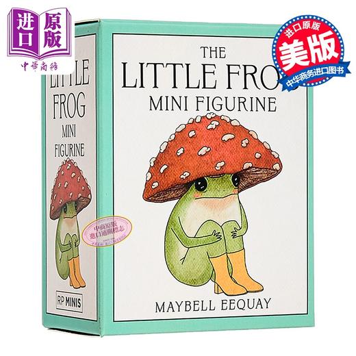 【中商原版】自我关怀蘑菇头小青蛙迷你套装  The Little Frog Mini Figurine	英文原版 Maybell Eequay 商品图1