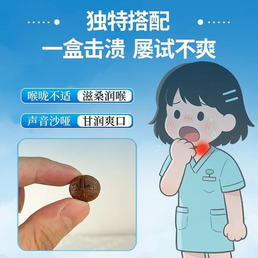 【超值4盒/7盒】慢严舒柠菁韵金银花罗汉果含片14颗/盒 蓝帽认证清咽利嗓 适合咽部不适人群 商品图1