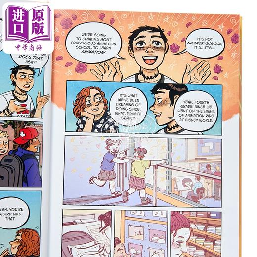 【中商原版】中间物 绘本小说 英文原版 Inbetweens Faith Erin Hicks 商品图2