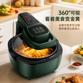 尖货！长虹空气炸锅 【360°全景天窗 看着食物变金黄太解压！】可视大容量 液晶触屏 CZG- 50DH4电子款