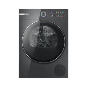 博世 干衣机 WQM755U50W 星云灰 高温除菌 热泵式 10kg 滚筒式烘干机 变频 BLDC变频电机 触屏控制
