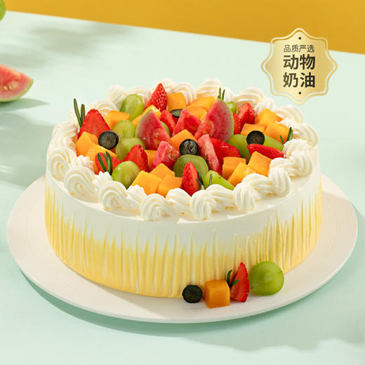 【免费升磅-买1磅送1磅，到手2磅】芒芒盛夏/果粒满满水果蛋糕，多种水果铺满顶层，每一口都是鲜活的夏天（今日特惠） 商品图5