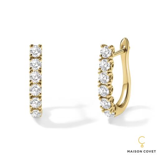 MAISON COVET  Hoop造型培育钻石耳饰 商品图0