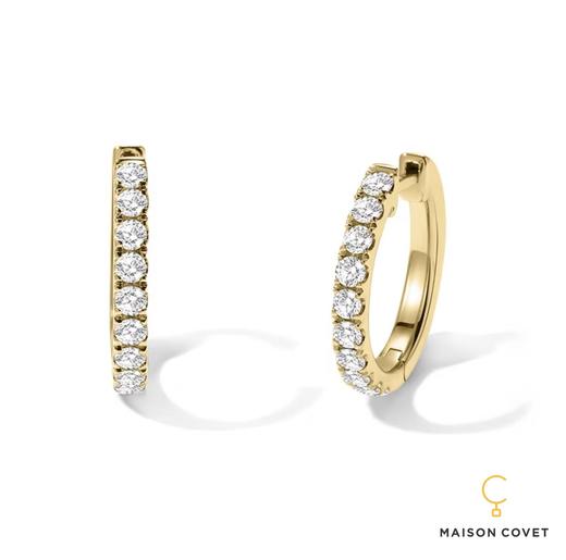 MAISON COVET  Hoop造型培育钻石耳饰 商品图1