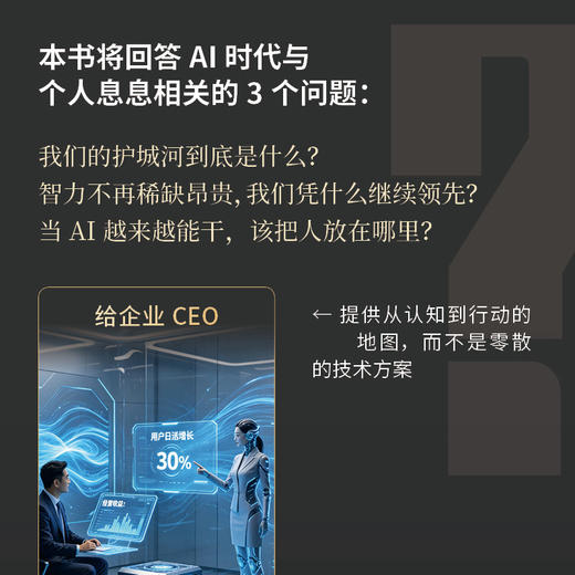 AI未来已来 CEO组织个人的时代红利 李开复老师新作AI转型个人提升AI基因 商品图1