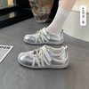 西遇芭蕾德训鞋女2026夏季新款网面轻盈超好看多道绑带运动鞋P0066561 商品缩略图0