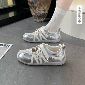 西遇芭蕾德训鞋女2026夏季新款网面轻盈超好看多道绑带运动鞋P0066561