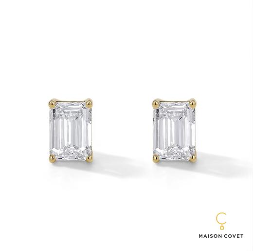MAISON COVET  单颗培育钻石耳钉 商品图3