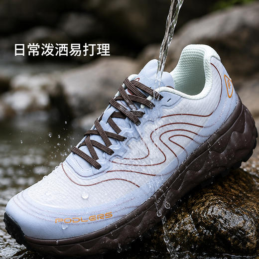 防泼水户外全地形缓震运动鞋男女同款，源自英国专业户外运动鞋，轻量化缓震厚底 久穿不闷脚 商品图0