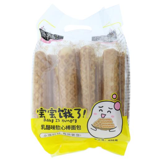 乐锦记380g乳酪注心撕棒面包 商品图3