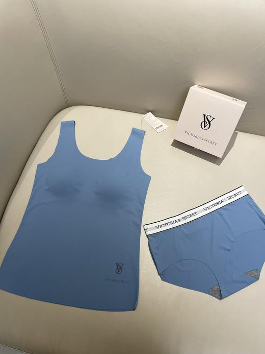 原单正品维密女士冰丝内衣内裤套装070902 商品图12