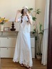 梦幻镂空棉麻蕾丝绣花短袖上衣 | 亚麻纯棉混纺，夏日穿也透气轻盈，精致蕾丝仙气十足 商品缩略图11