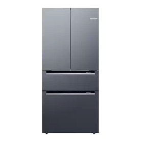 博世 冰箱 KFE88AA99C 法式多门冰箱 544升 沙特尔蓝 底部散热 双循环 变频 一级能效 玻璃面板