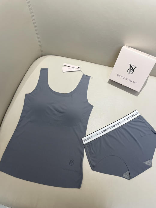 原单正品维密女士冰丝内衣内裤套装070902 商品图10