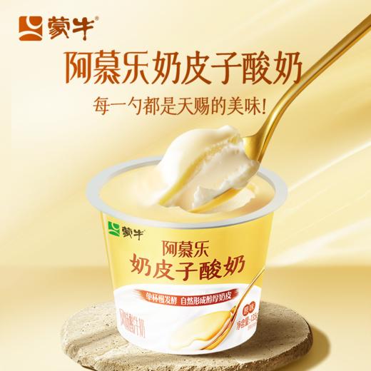 蒙牛135g阿慕乐原味奶皮子酸奶 商品图2