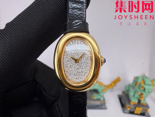 新款卡地亚迷你浴缸系列 浴缸满天星 女士腕表
包金壳套 镶嵌莫桑雪花钻石表盘 商品图2