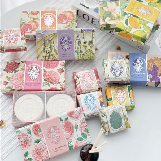 “下单即赠起泡网”【意大利百年品牌】La Florentina斐诺 意大利古法工艺香氛皂 清洁力在线 不拔干不假滑 多款可选 商品图0