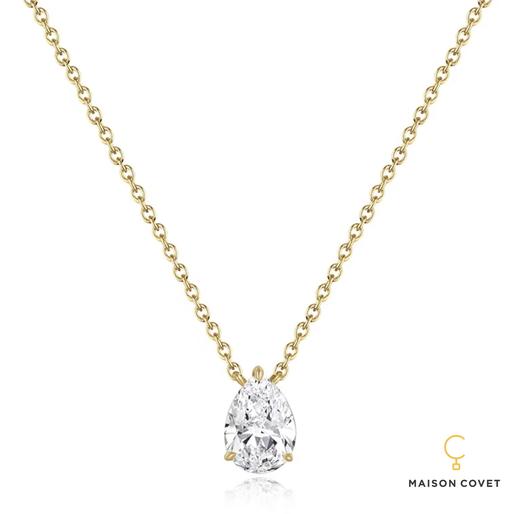 MAISON COVET 单颗培育钻石锁骨链 商品图0