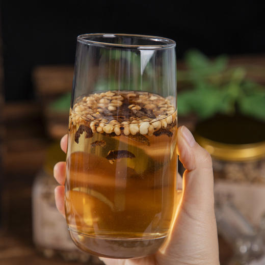 打通身体循环！湿气哗哗排！硕果田间 陈皮炒薏米 焦香酥脆 米香浓郁 140g/罐 商品图3