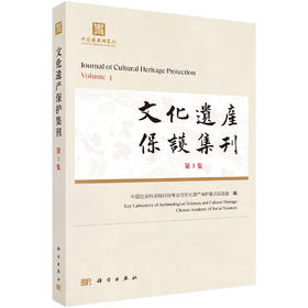 《文化遗产保护集刊（第1集）》 中国社会科学院科技考古与文化遗产保护重点实验室 9787030857859