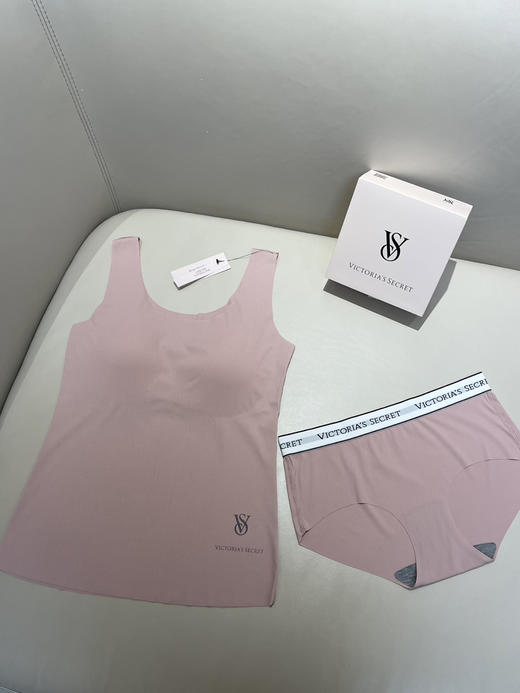 原单正品维密女士冰丝内衣内裤套装070902 商品图11