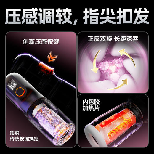 怪兽集合 极系列电动飞机杯GENEX5 旋转伸缩加热 商品图2