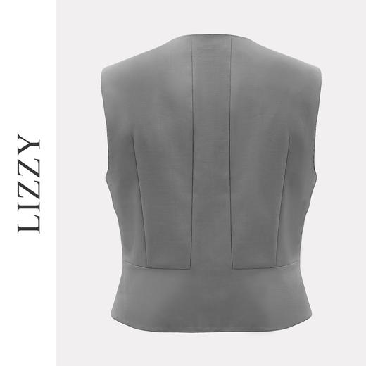 LIZZY修身精致通勤外穿马甲背心上衣秋季女8199 商品图3