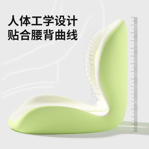 【人体工学环抱 腰靠+坐垫二合一】环抱一体靠垫 商品图4