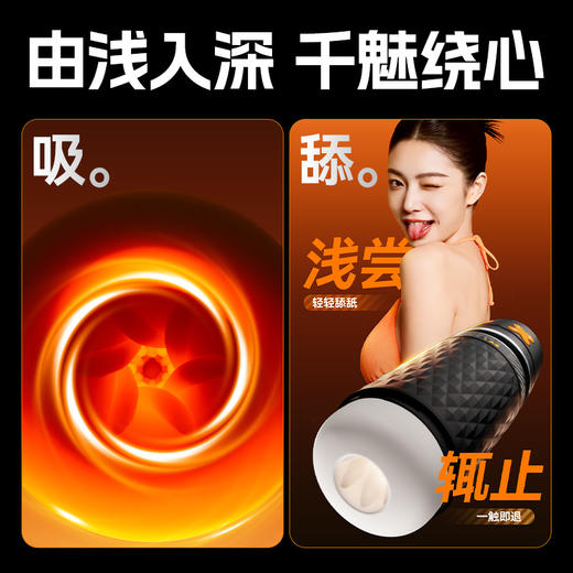 怪兽集合 极系列电动飞机杯GENEX1 吮吸震动 商品图3