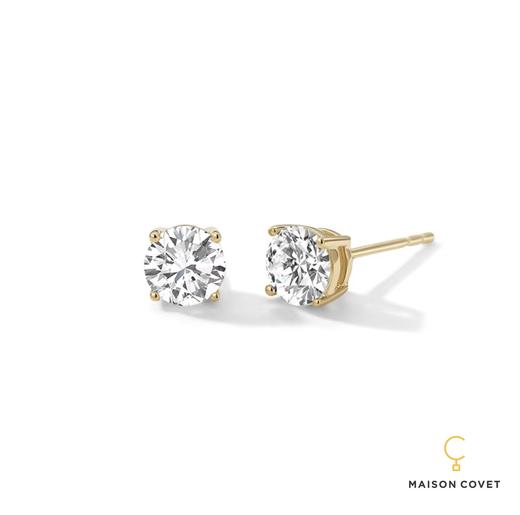 MAISON COVET  单颗培育钻石耳钉 商品图1