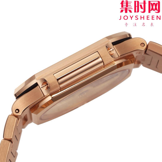 BBF百达翡丽CUBITUS系列 方形鹦鹉螺7128 咖啡面 小电视 丹东330一体机 男士腕表 表径40mm 商品图6