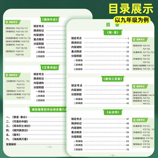 【天利38套】2027 初中名著导读考点精练 商品图2