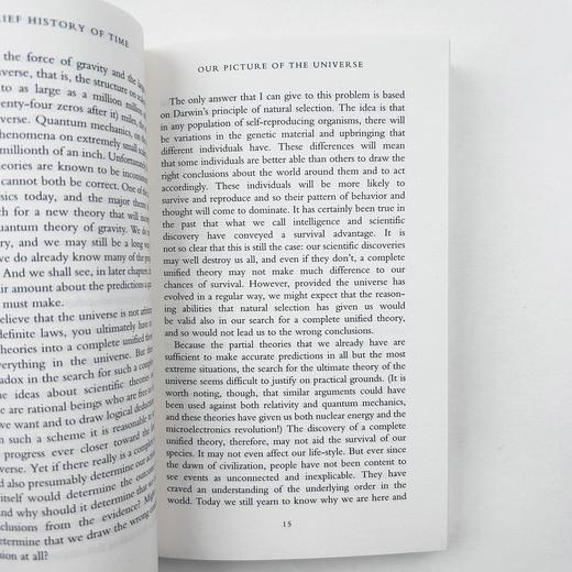 时间简史 从大爆炸到黑洞 英文原版书籍 A Brief History of Time 史蒂芬霍金著 科学巨作 宇宙知识自然科学科技畅销科普 进口书 商品图4