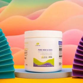 【零辅料·不含可可粉】长高生长因子粉剂 Pure High & GoGo 儿童复合游离氨基酸营养粉 328.5g【5种游离氨基酸·素食无麸质】 Purecise