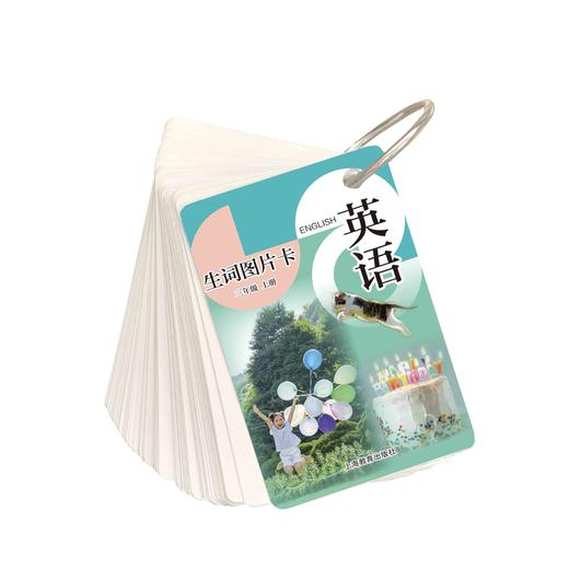 英语生词图片卡（沪教版）三年级上册（学生用）【全国新教材配套教辅】 商品图0