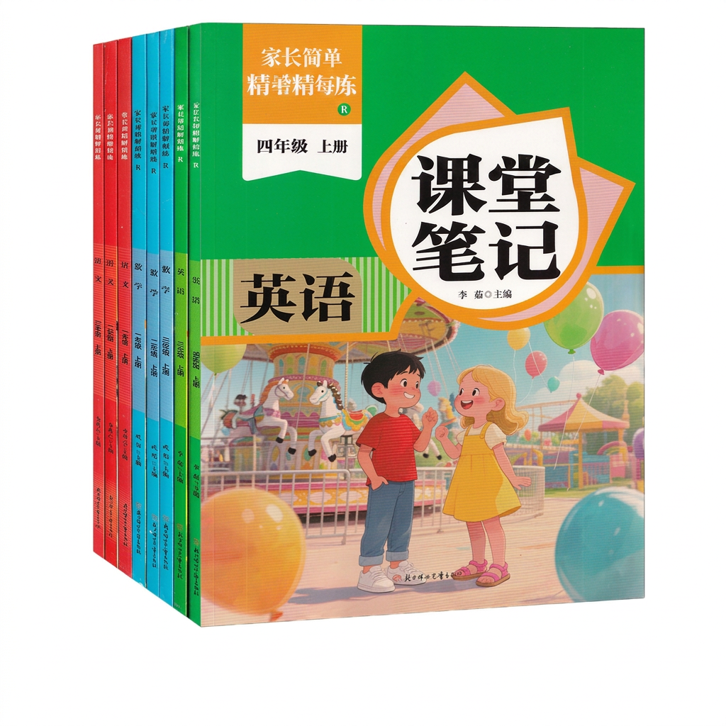 2026秋家长帮精解精练课堂笔记语文数学英语一二三四五六上册年级任选小学生教材全解课文全解