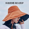 伯希和户外防晒帽夏季新款遮阳帽女防紫外线大帽檐遮脸双面渔夫帽 商品缩略图1