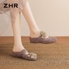 ZHR则则法式温柔花朵内增高包头拖鞋外穿2026夏季新款女鞋配裙子★ 商品缩略图4