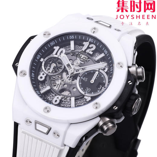BBF彩色陶瓷 BIGBANG计时 白色陶瓷 陶瓷壳 男士腕表 表径42mm 商品图3