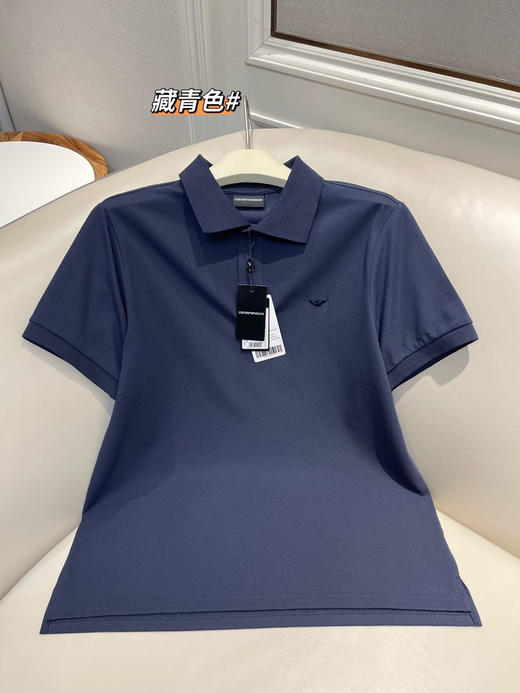 原单阿玛*男士鹰标刺绣polo衫071001 商品图10