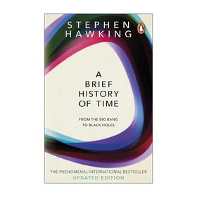 时间简史 从大爆炸到黑洞 英文原版书籍 A Brief History of Time 史蒂芬霍金著 科学巨作 宇宙知识自然科学科技畅销科普 进口书