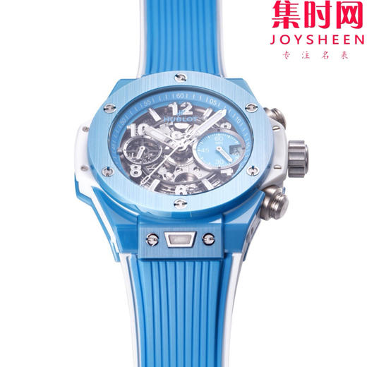 BBF彩色陶瓷 BIGBANG计时 蒂芙尼蓝 陶瓷壳 男士腕表 表径42mm 商品图2