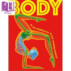 预售 【中商原版】DK 人体 你的奇妙身体结构大揭秘 Body Your Amazing Anatomy Revealed 英文原版 DK 科学百科作品
