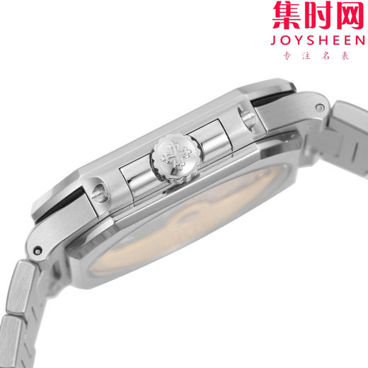 BBF百达翡丽CUBITUS系列 方形鹦鹉螺7128 牛仔蓝 小电视 丹东330一体机 男士腕表 表径40mm 商品图5