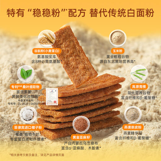 【三诺心选社群专享】【糖友饱饱】益生元高纤锅巴 商品图2