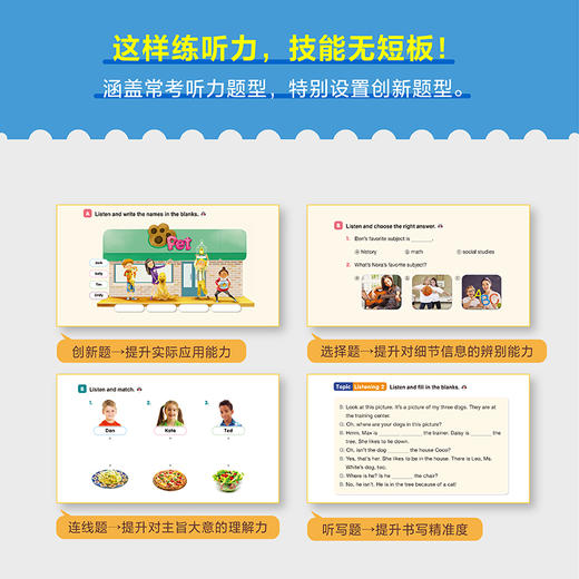 【新东方】超强英语听力 每日一练 1/2/3/4/5/6 商品图3